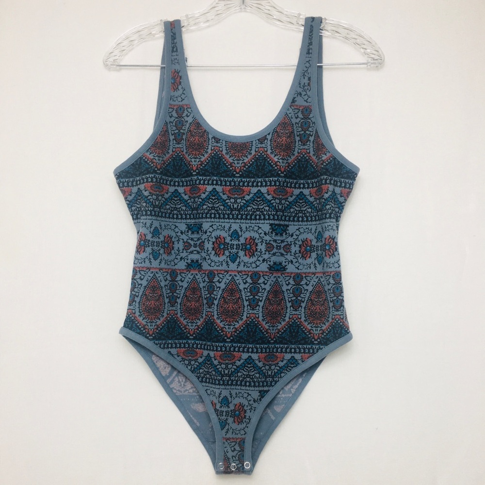 Free People Tribal Bodysuit